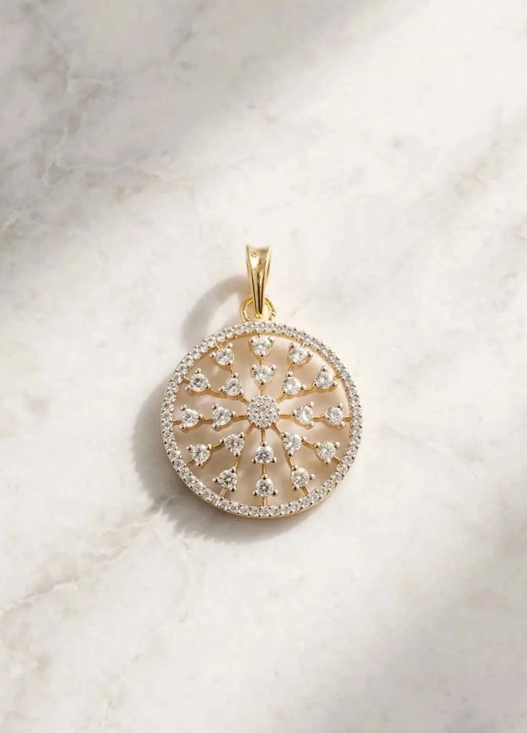 Premium Sunburst Diamond Set