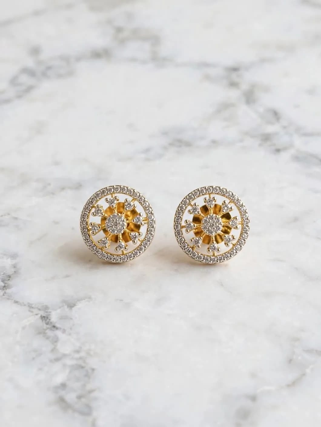 Premium Sunburst Diamond Set