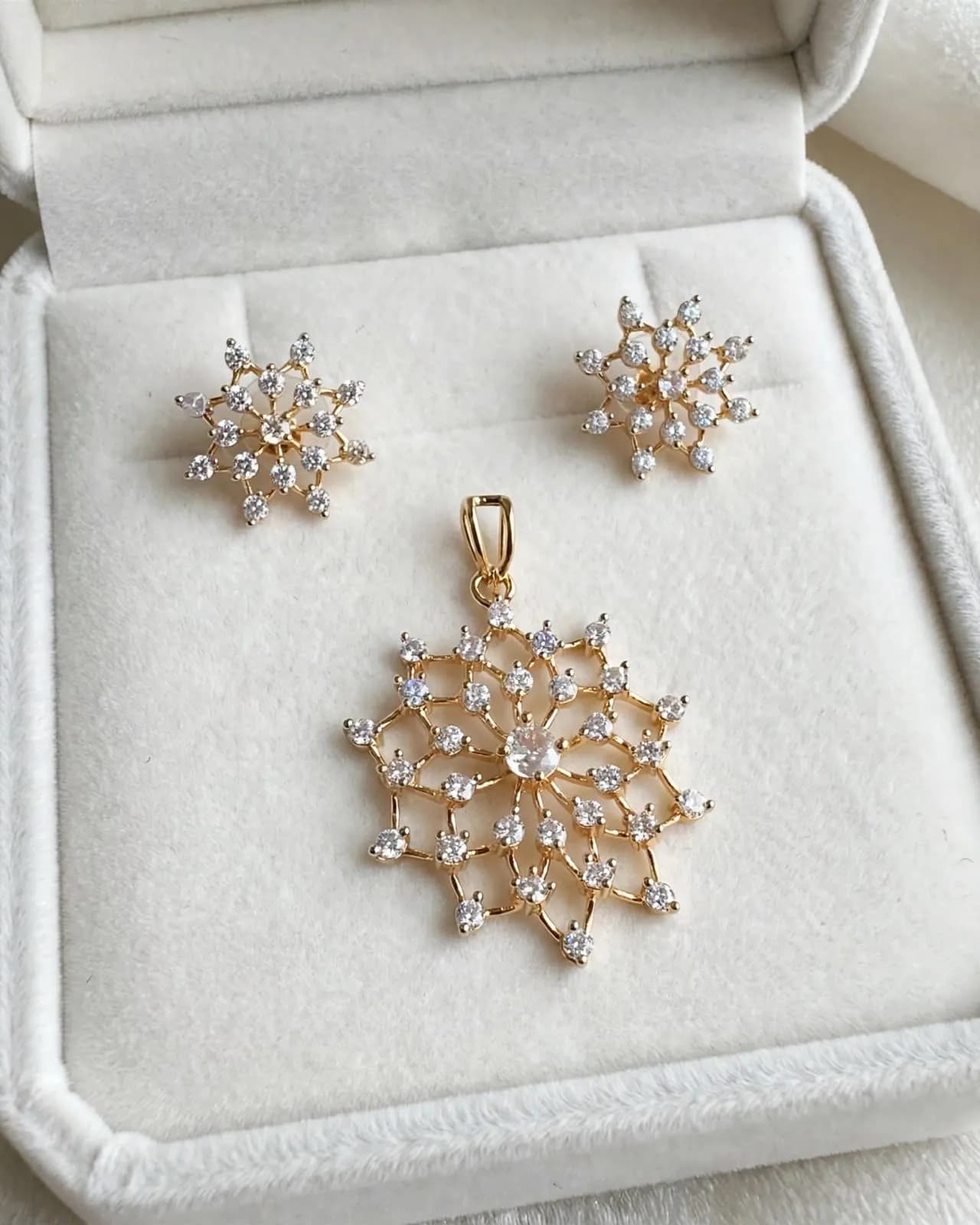 Premium Snowflake Sparkle Set