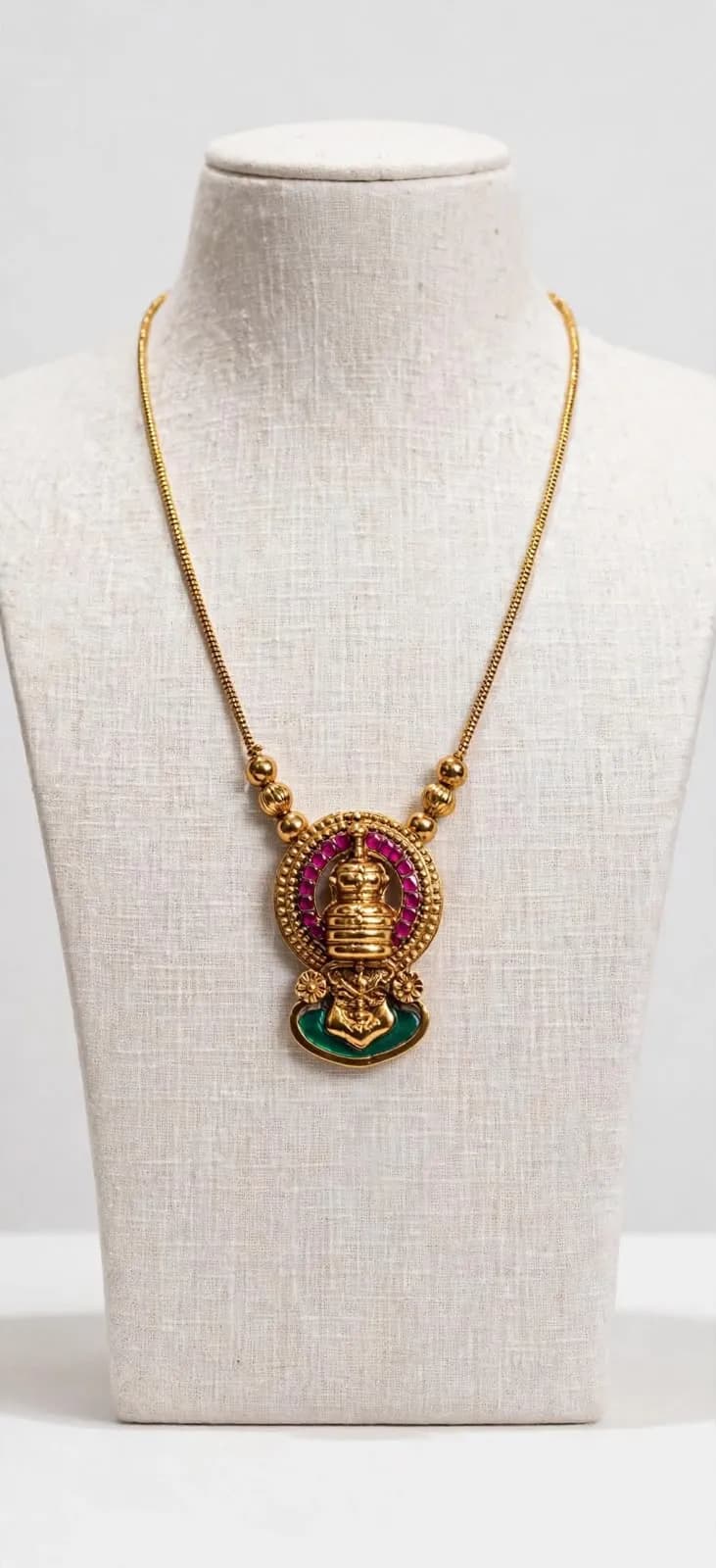 Kathakali Pendant Necklace