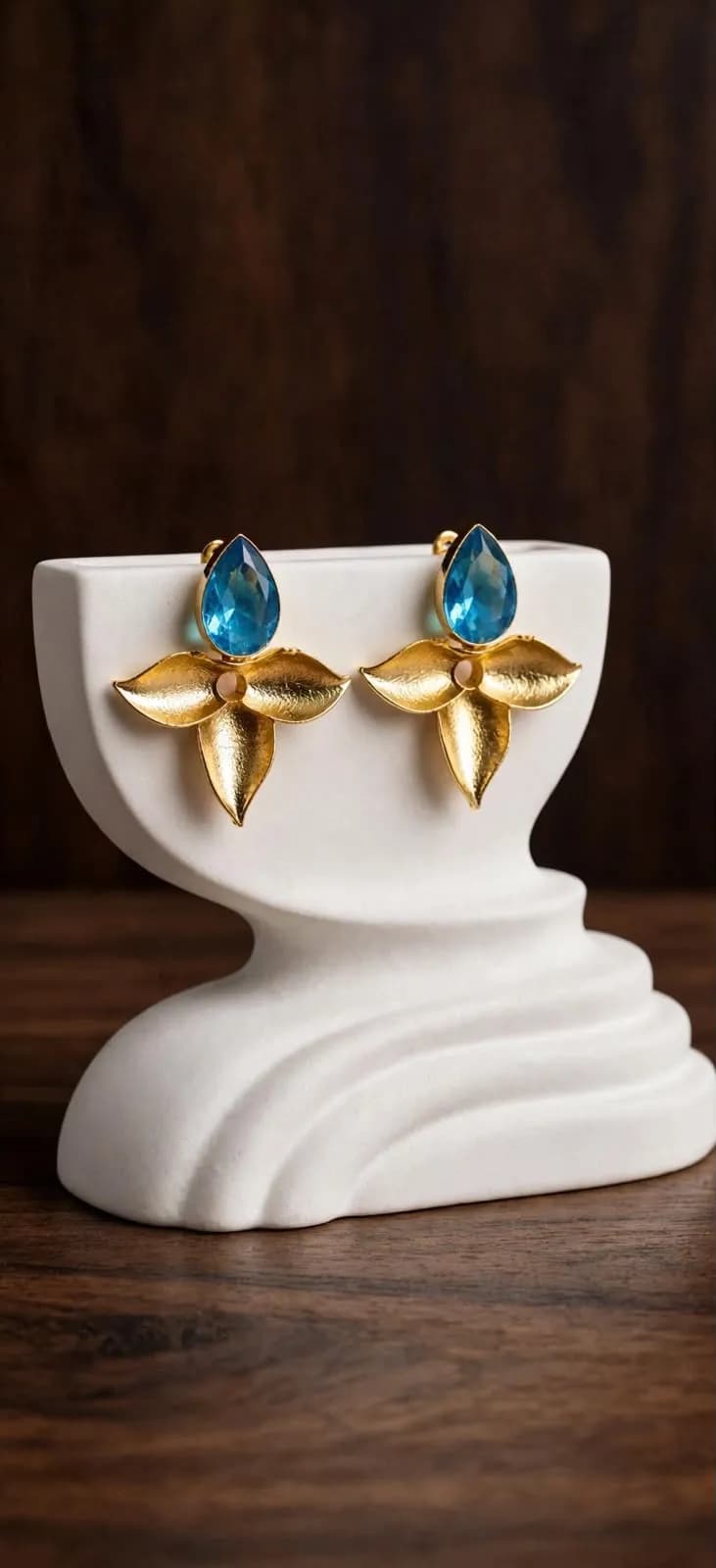 Rhodes Sky Bloom Earrings