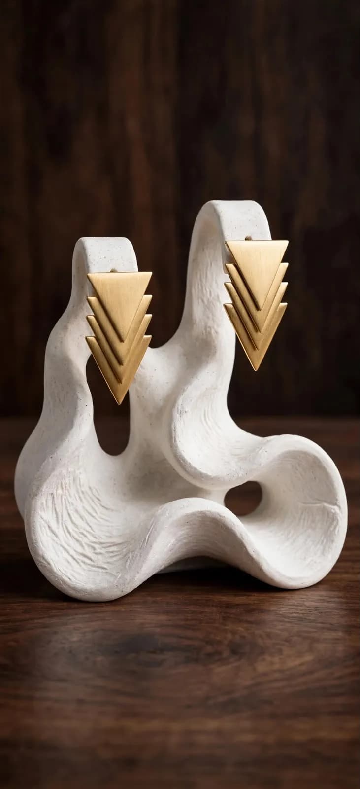 Gold Arrow Earrings