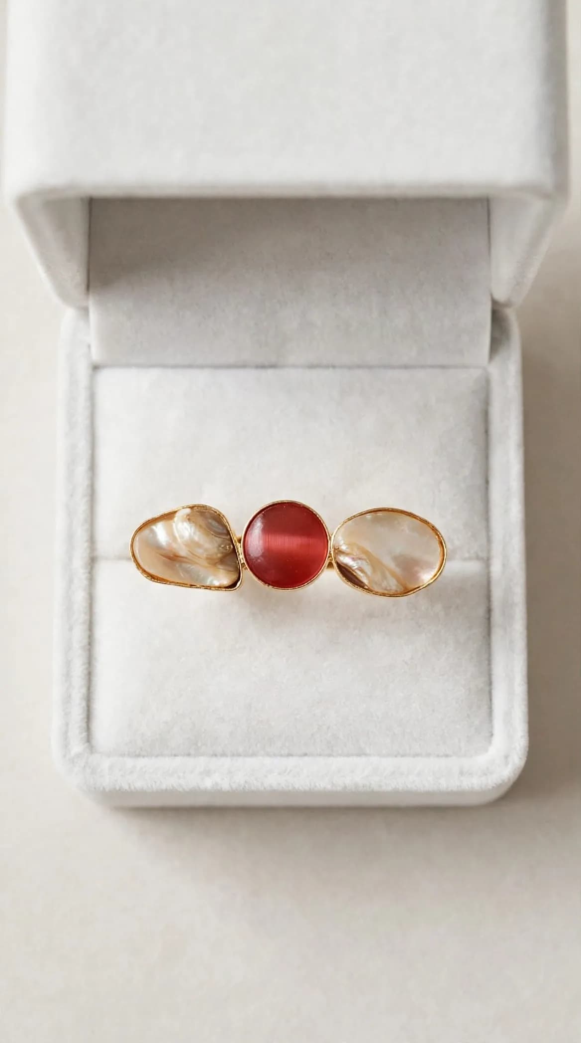 Trio Baroque statement Ring