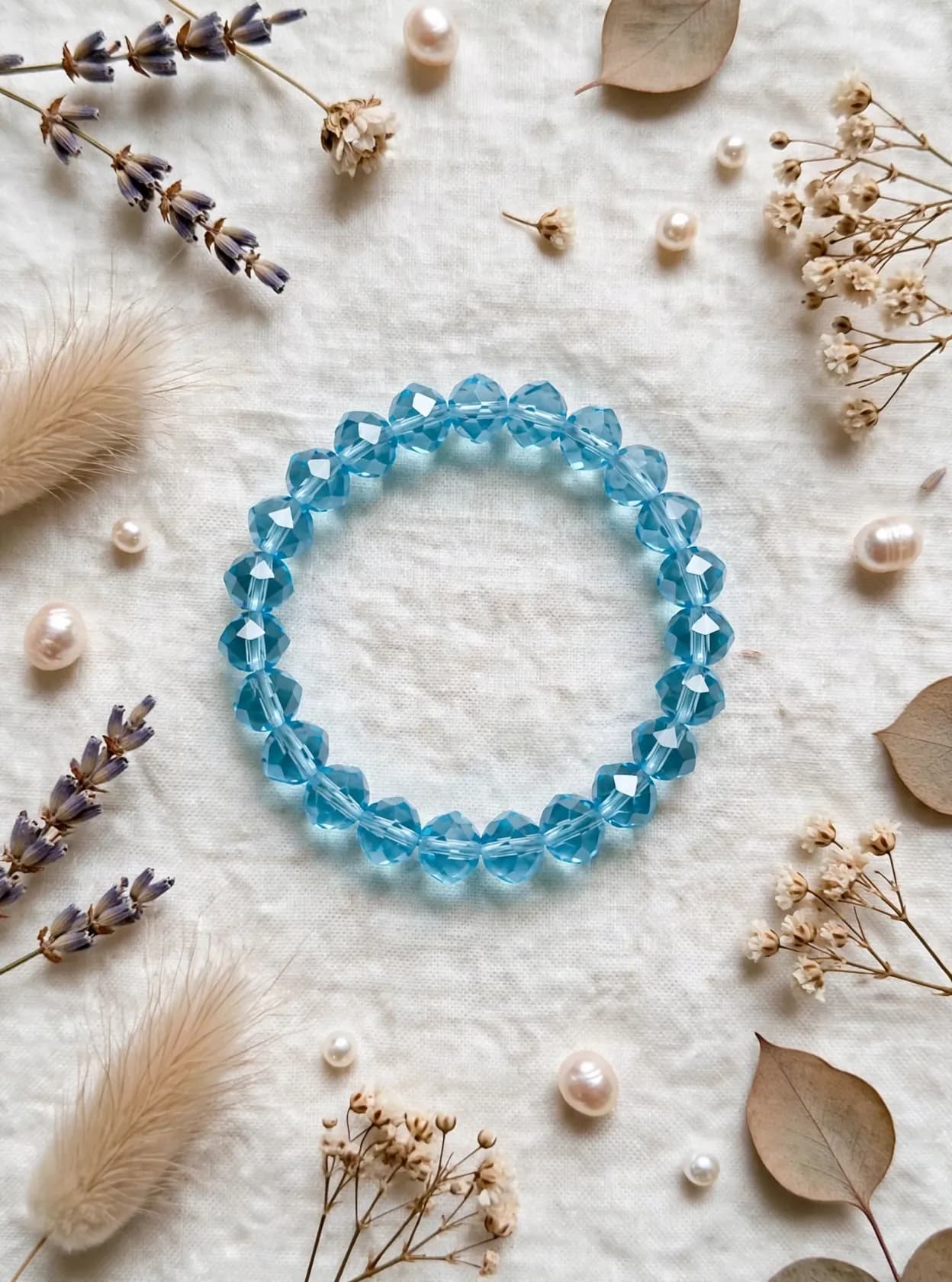 Aqua Shine Crystal Bracelet