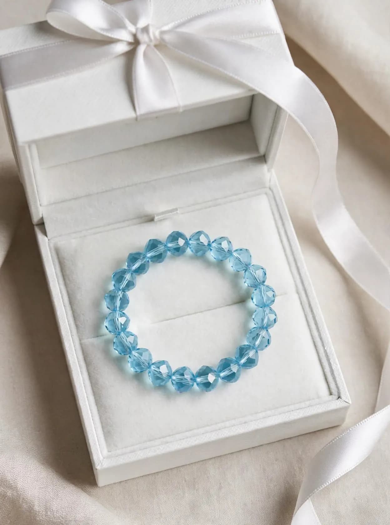 Aqua Shine Crystal Bracelet