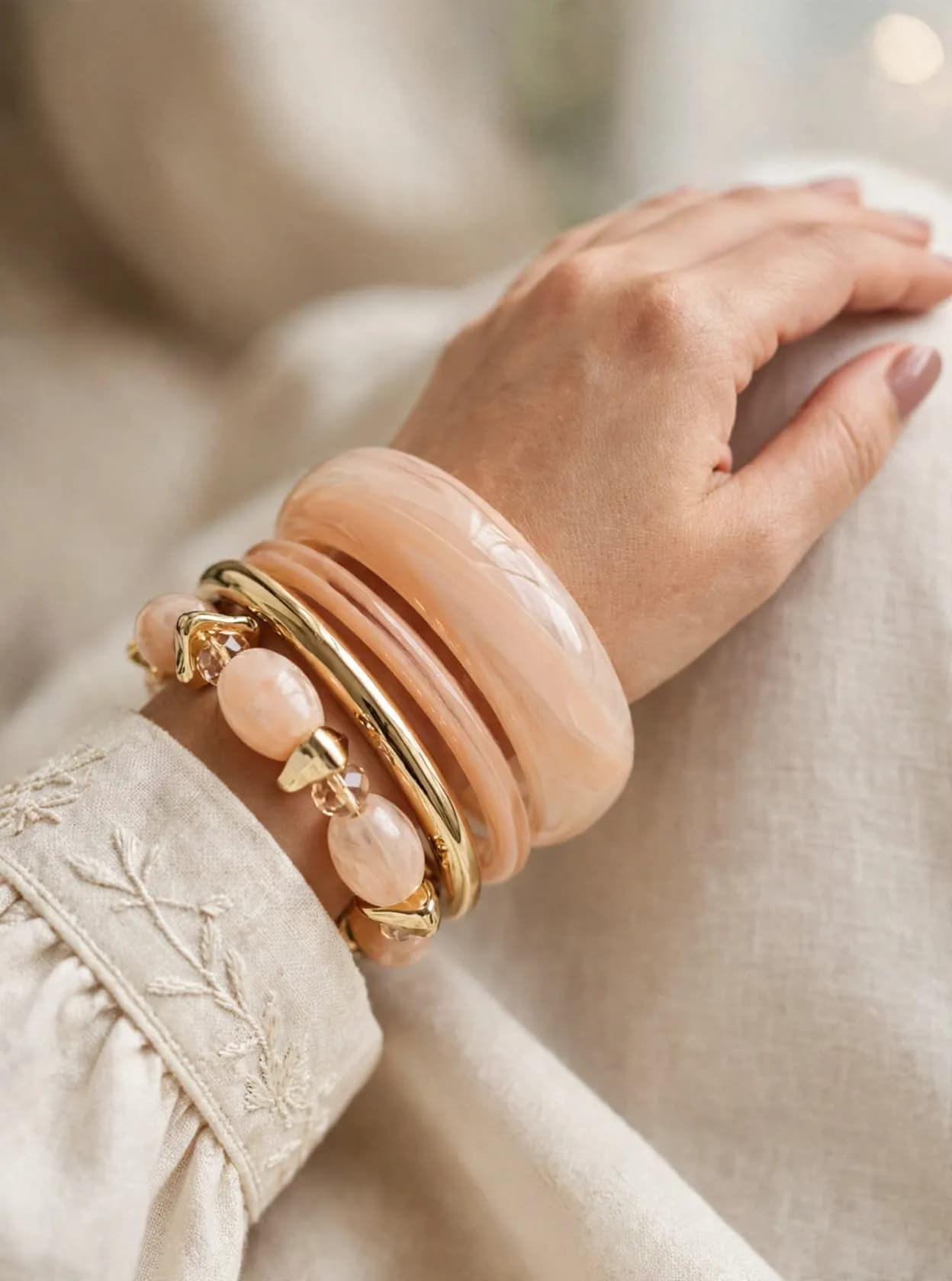 Peach Glow Stack