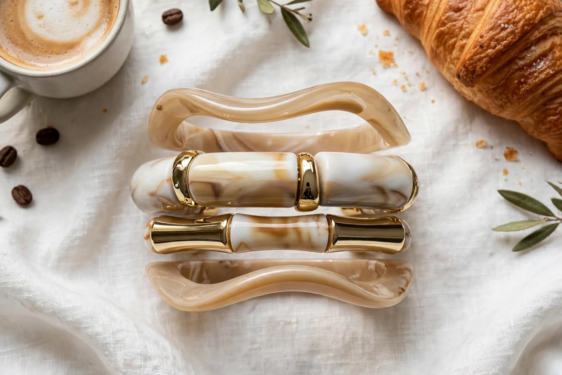 Caramel Latte Wave Stack