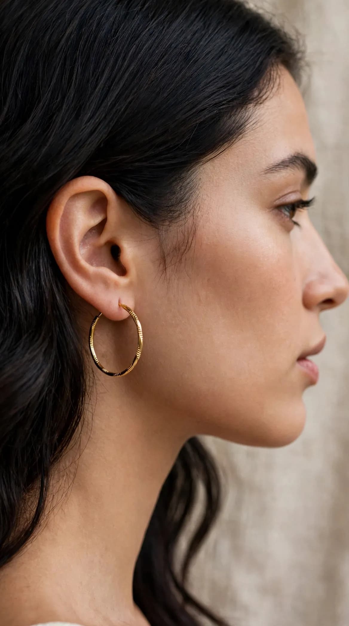 Everyday Golden Hoops