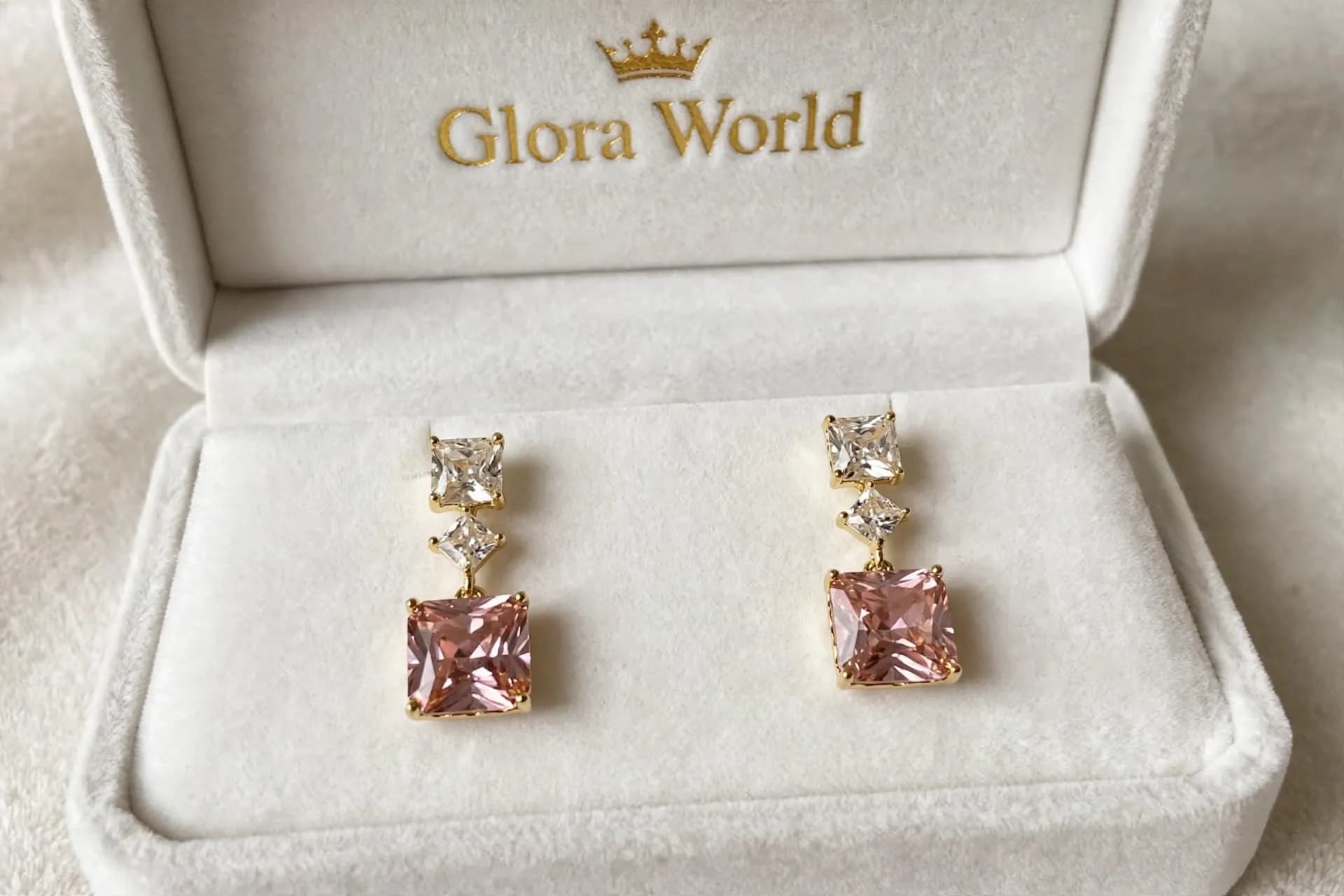 Triple Princess Drop Earrings