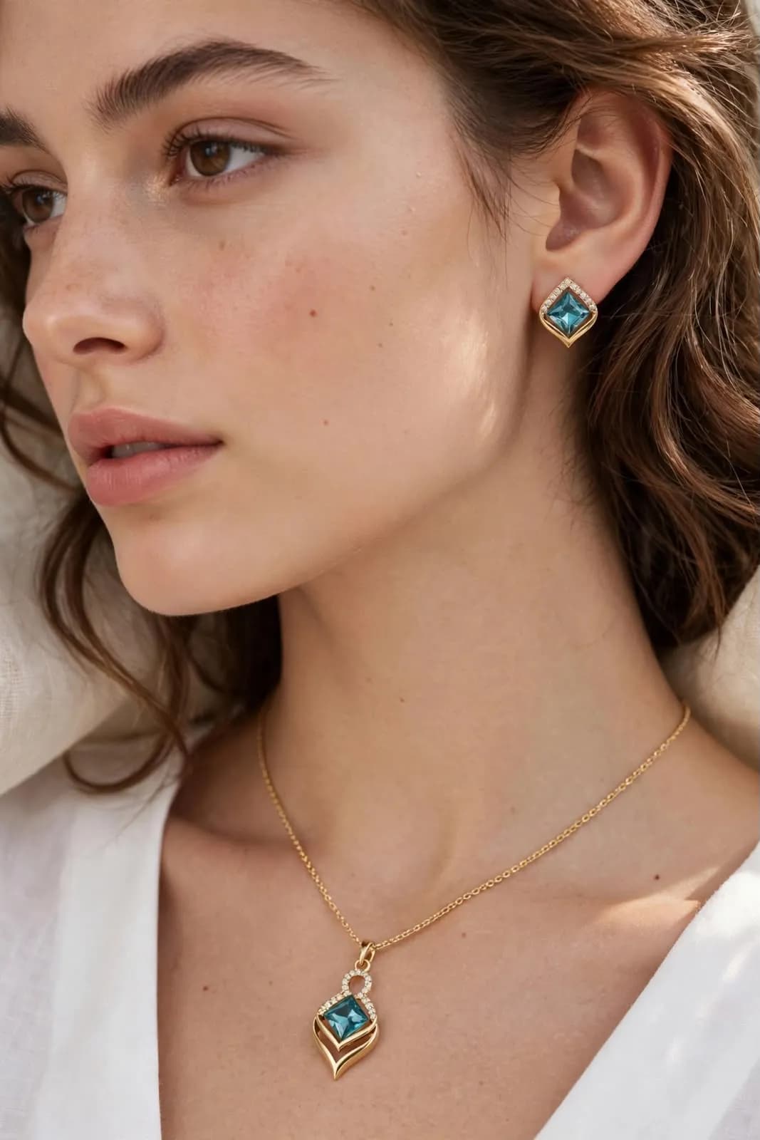 Teal Blue Sparkle